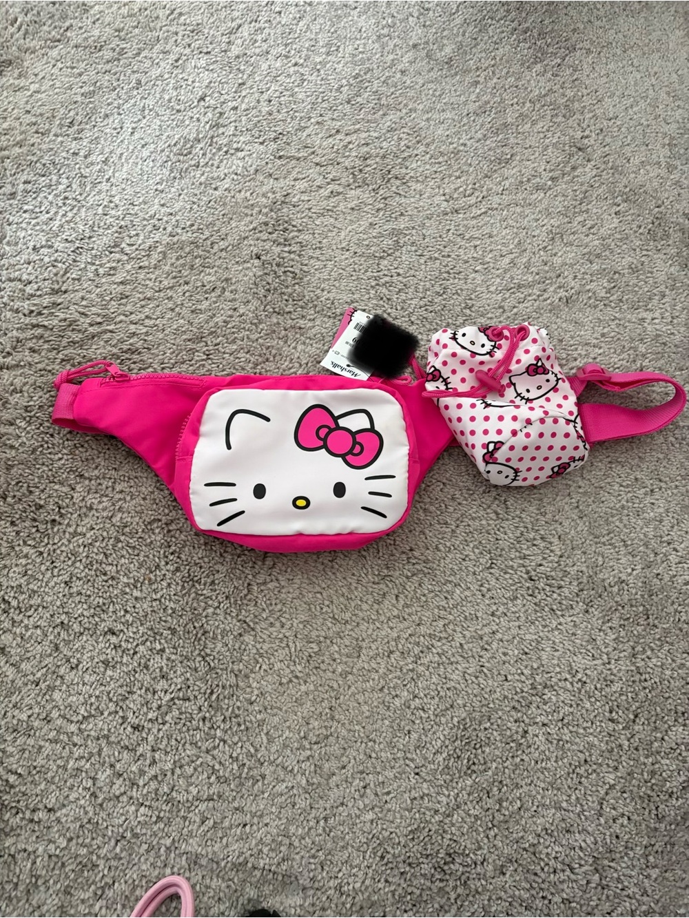 NWT Hello Kitty Fanny Pack Waist Bag & Bottle Holder